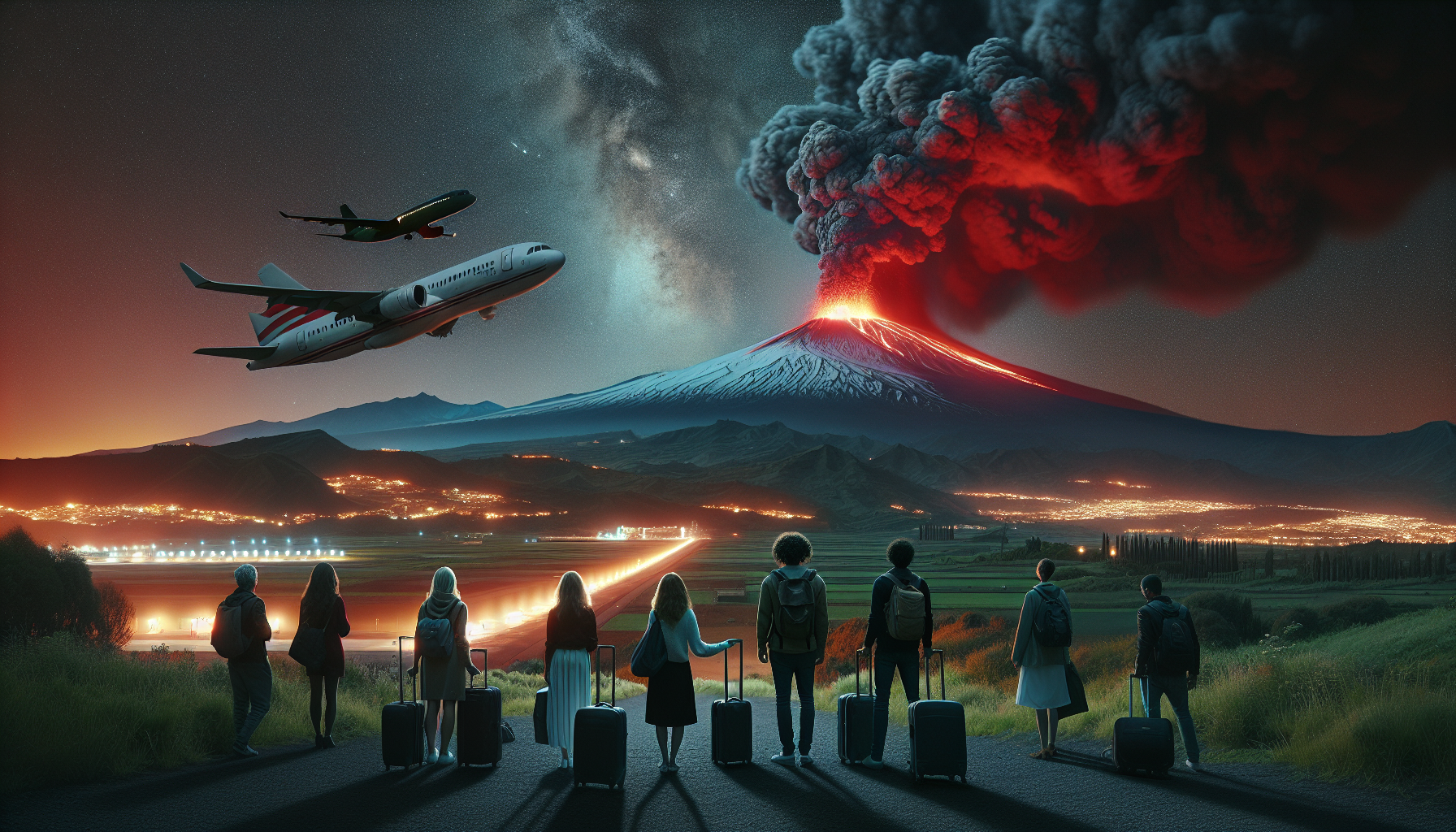 Mount Etna Eruption Disrupts Air Travel in Italy