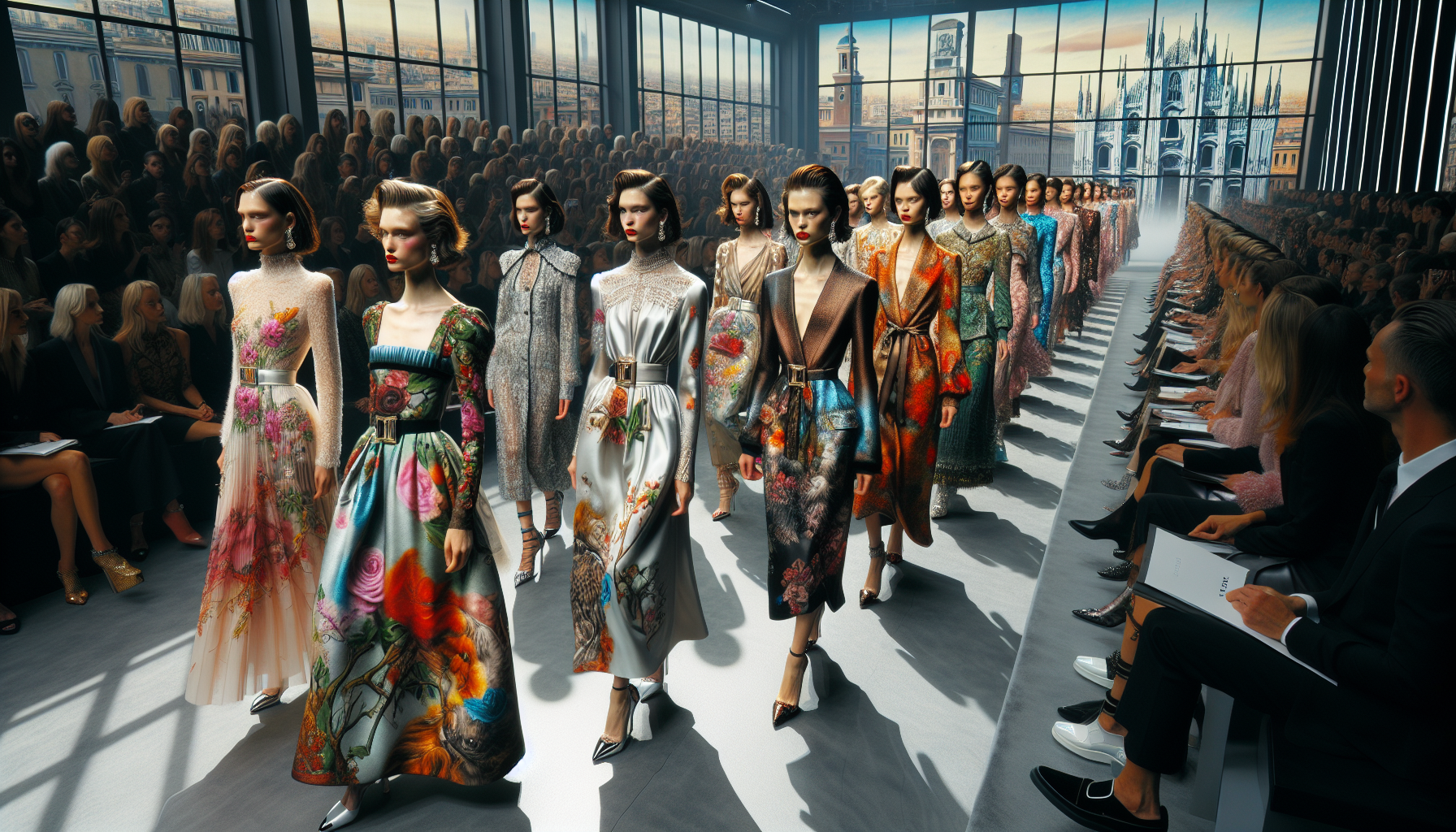 Prada Unveils Genuine Femininity at Milan Fashion Week