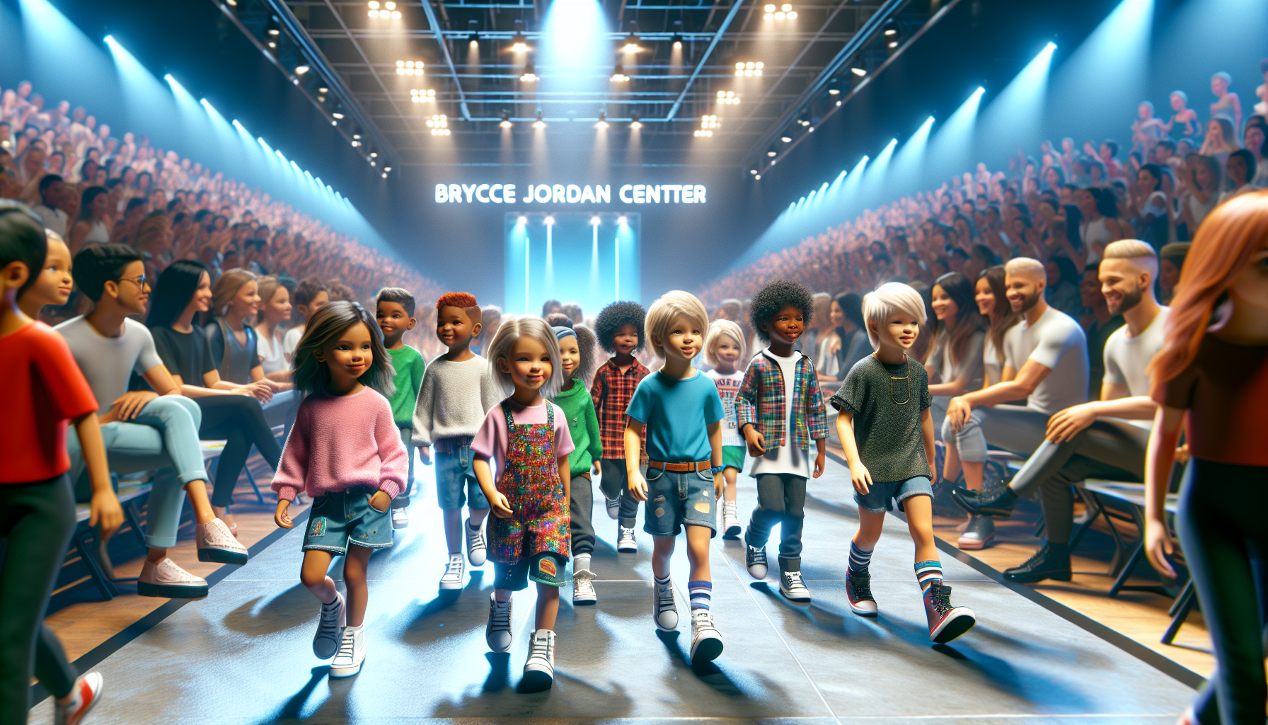 THON 2025 Kids’ Fashion Show Delights at Bryce Jordan Center