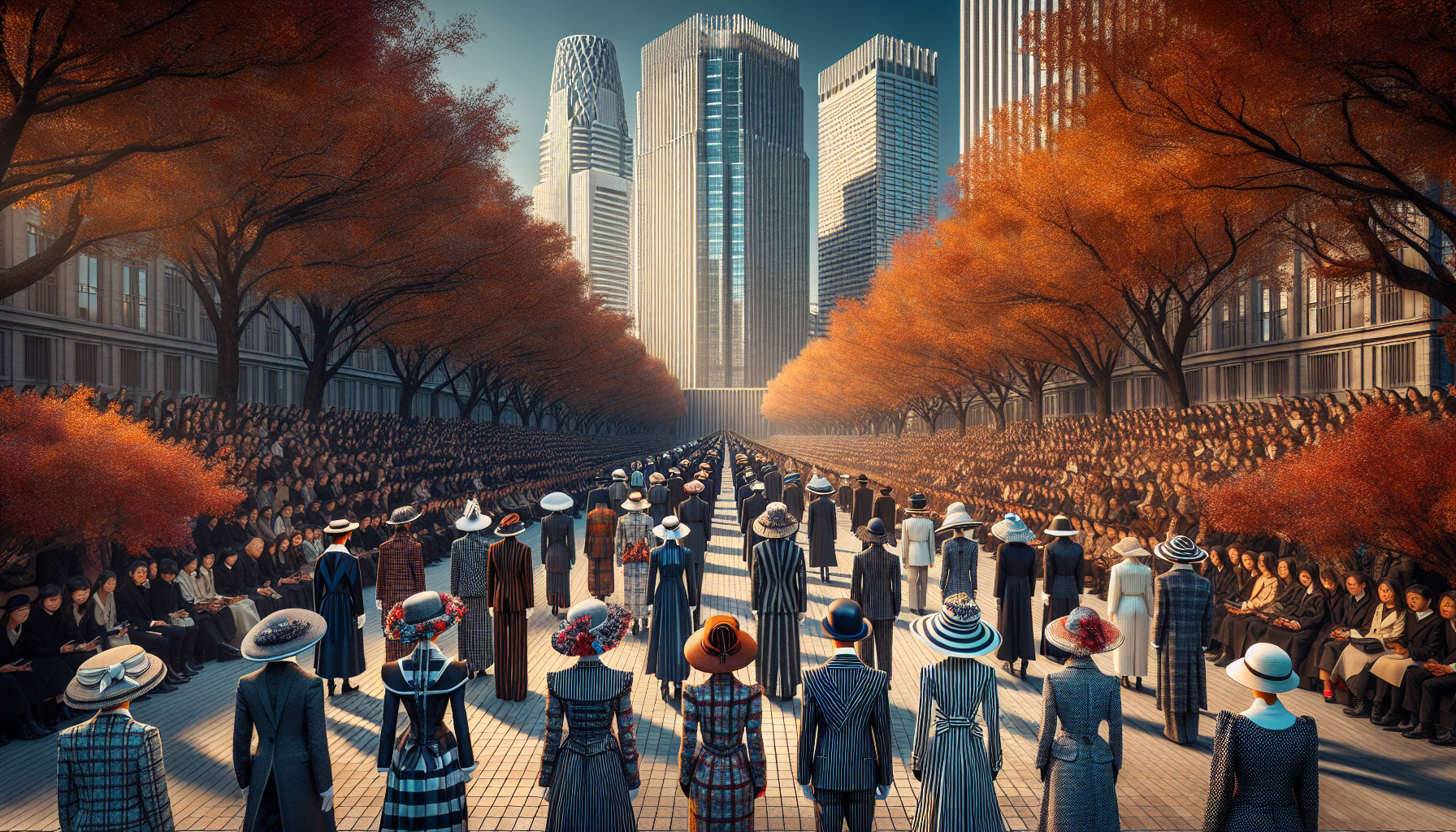 Bonnets and Pinstripes Shine at Tokyo's Fall 2025 Fashion Shows