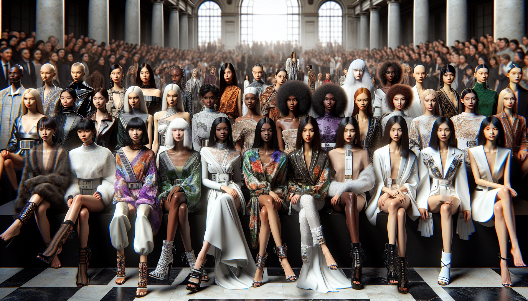 Innovative Women's Fashion Brands Highlighted on International Women's Day at Paris Fashion Week