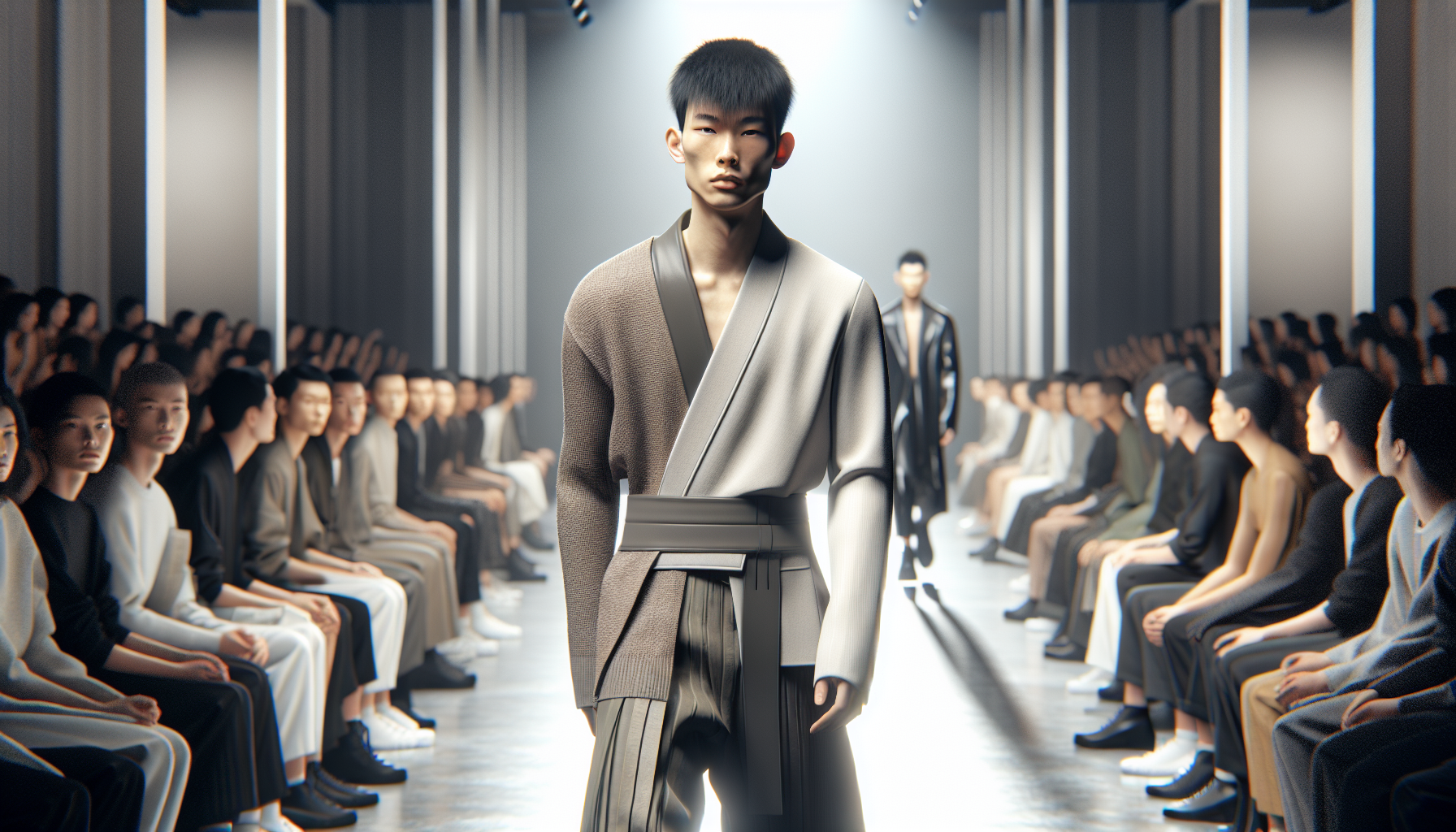 Satoru Sasaki Redefines Minimalism at Rakuten Fashion Week