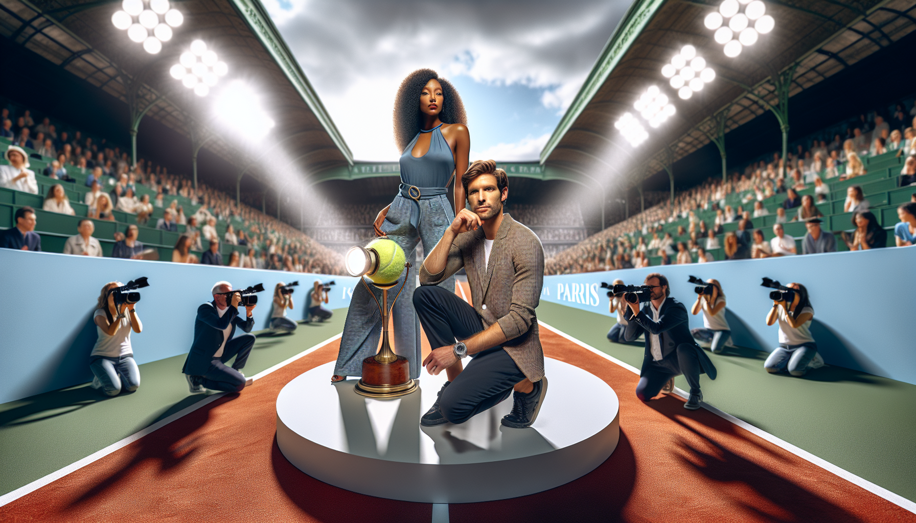 Venus Williams and Adrien Brody Spotlight Lacoste's Paris Fashion Week at Roland Garros