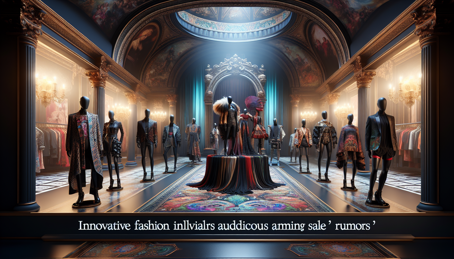 Versace Unveils Daring Collection Amid Sale Rumors