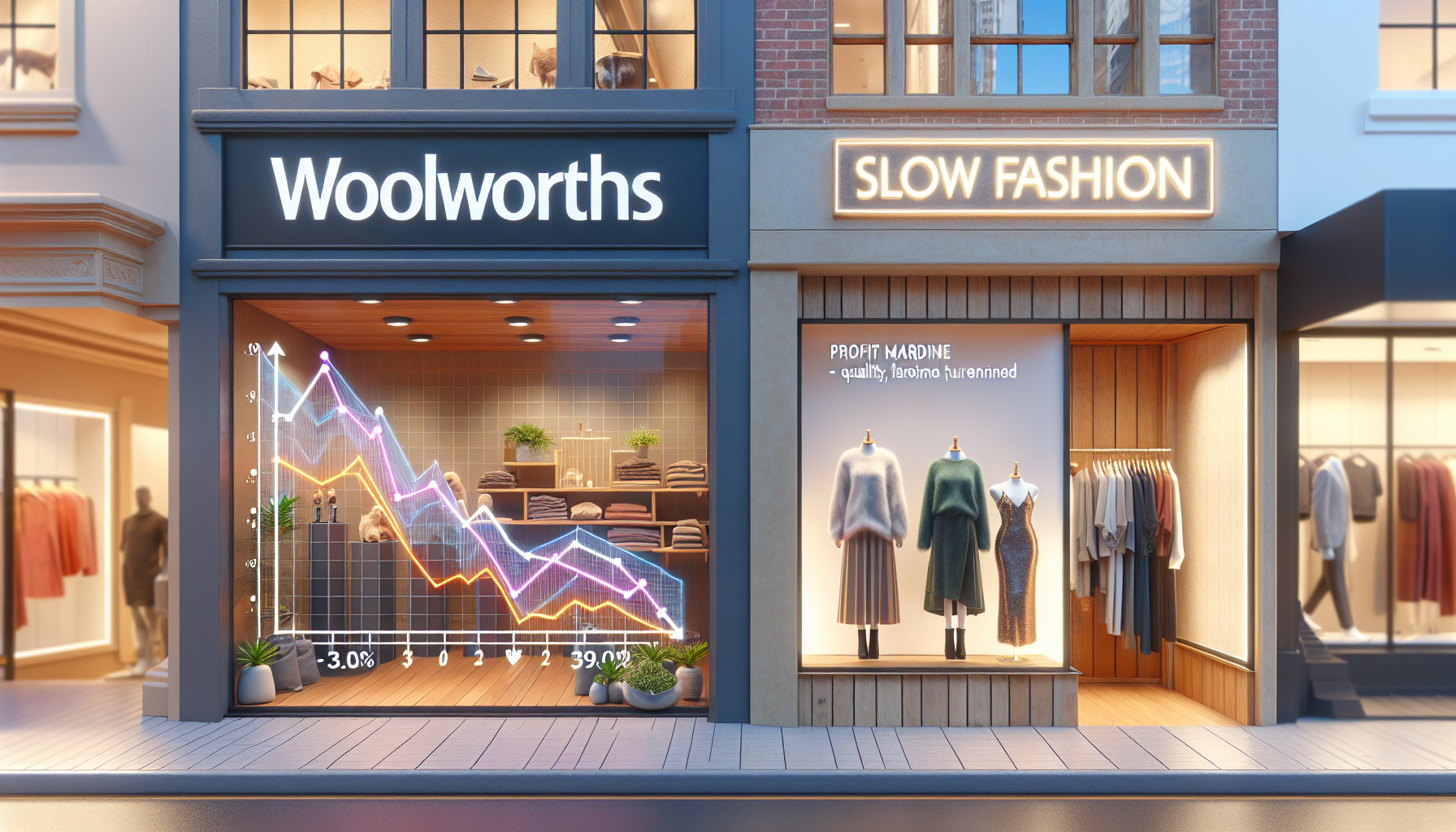 Woolworths Experiences Profit Margin Decline Due to Slow Fashion Turnaround