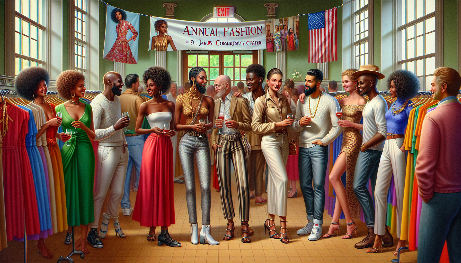Annual Fashion with Friends Event at St. James Community Center on May 1