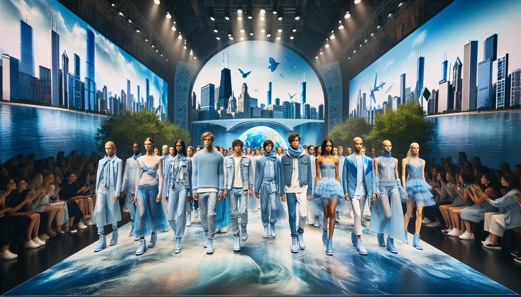 Blue Paradox Earth Day Fashion Show Highlights Chicago's Eco-Friendly Designers
