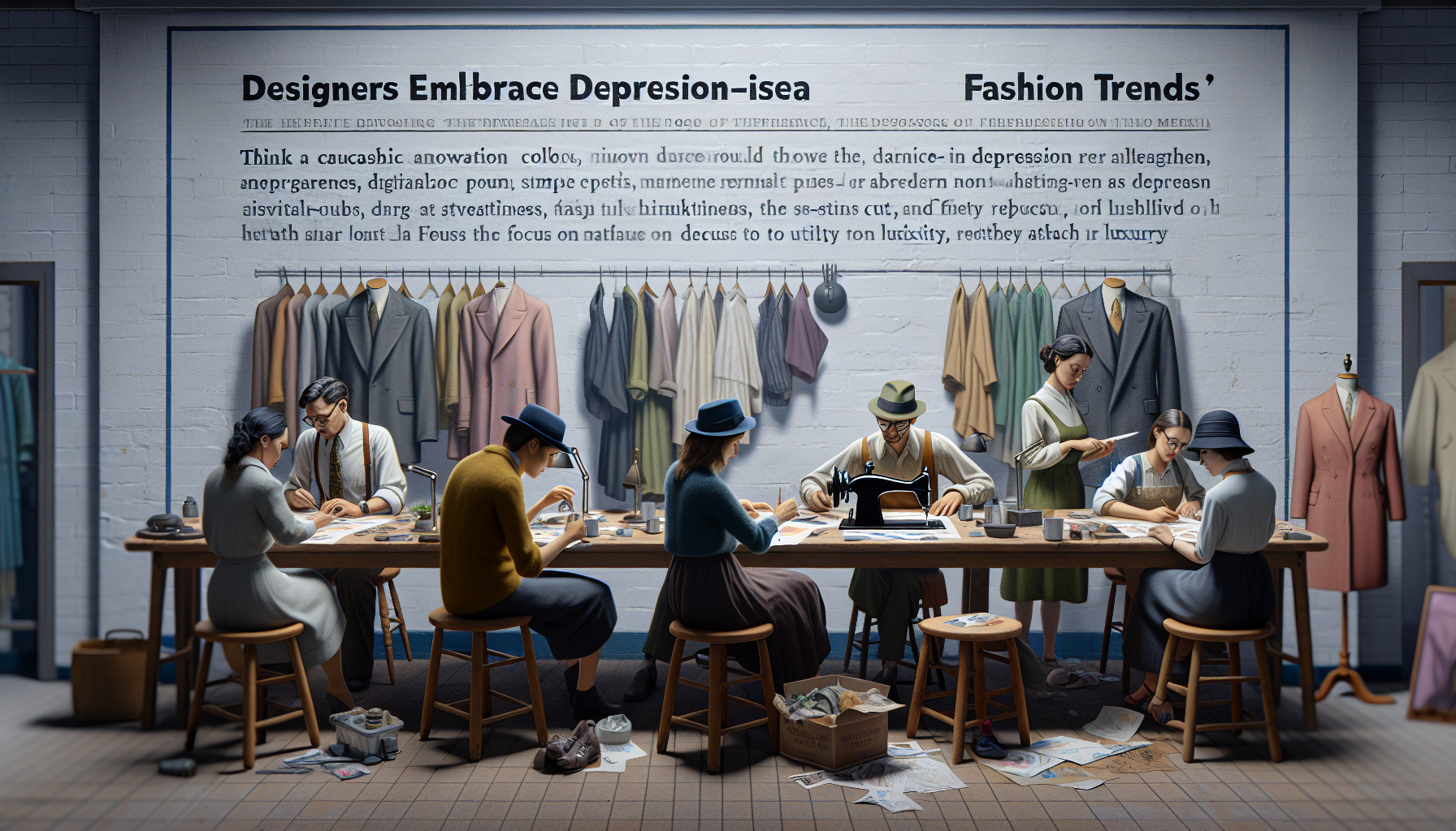 Designers Embrace Depression-Era Fashion Trends, Says Trendalytics