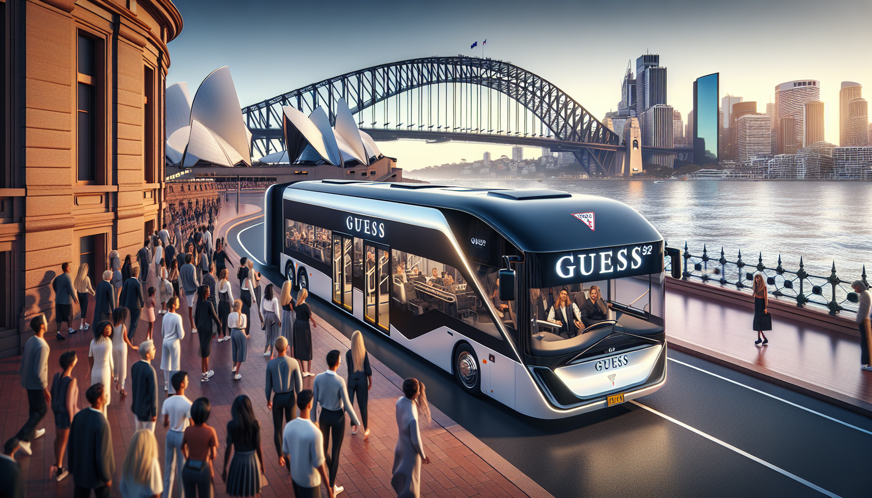 GUESS Launches Trendsetting "Guess Bus" Experience in Sydney