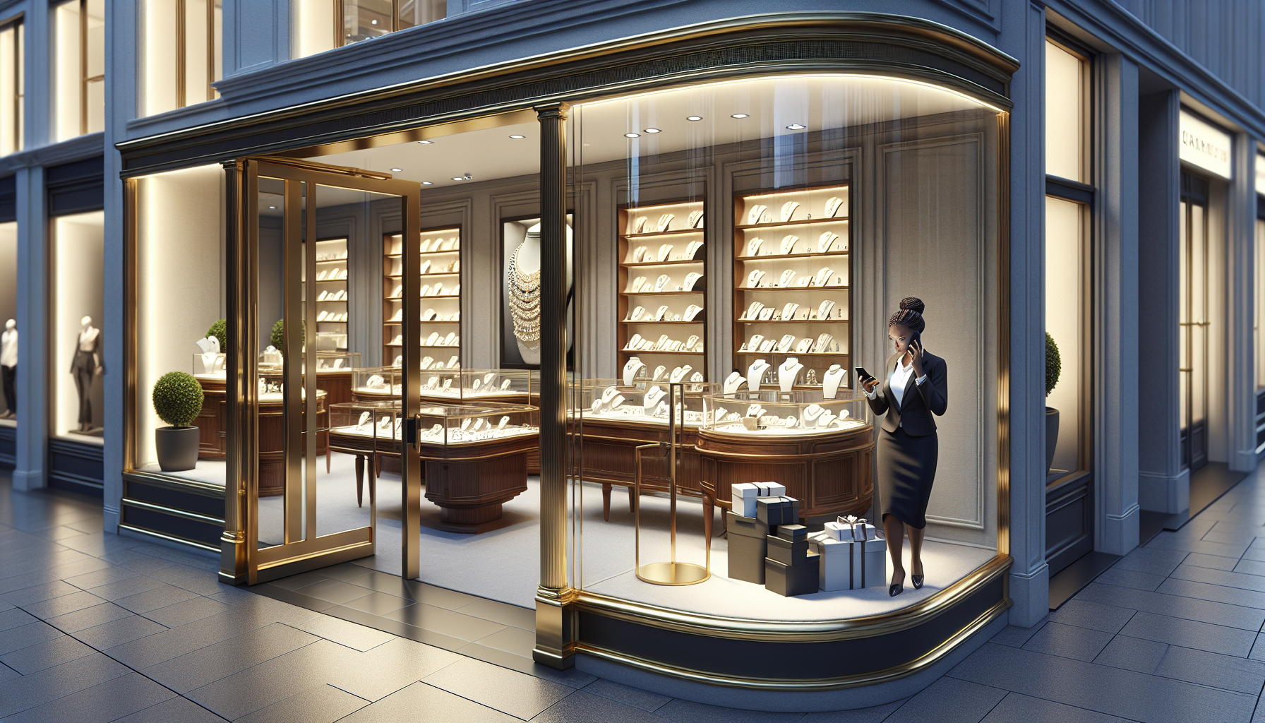 Jewelry Store in Fashion Square Hit by Theft