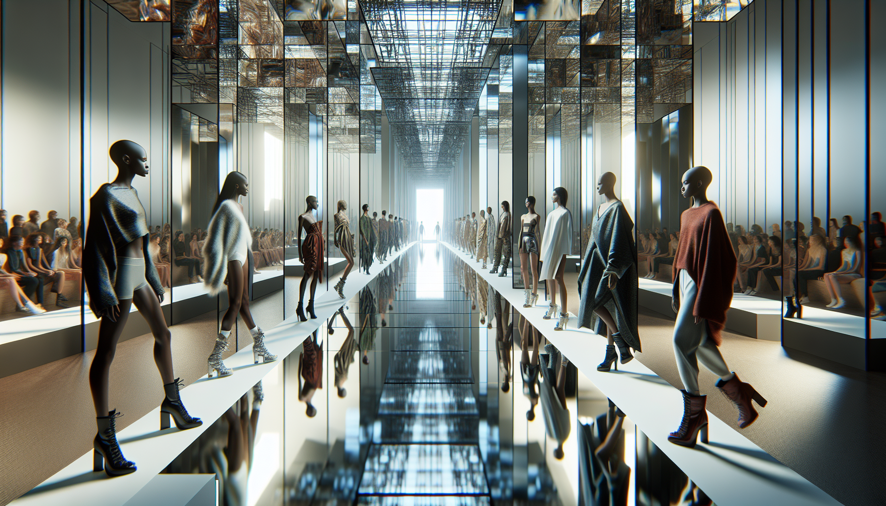 Reflections and Illusions in Fashion Photography: Navigating Resistance