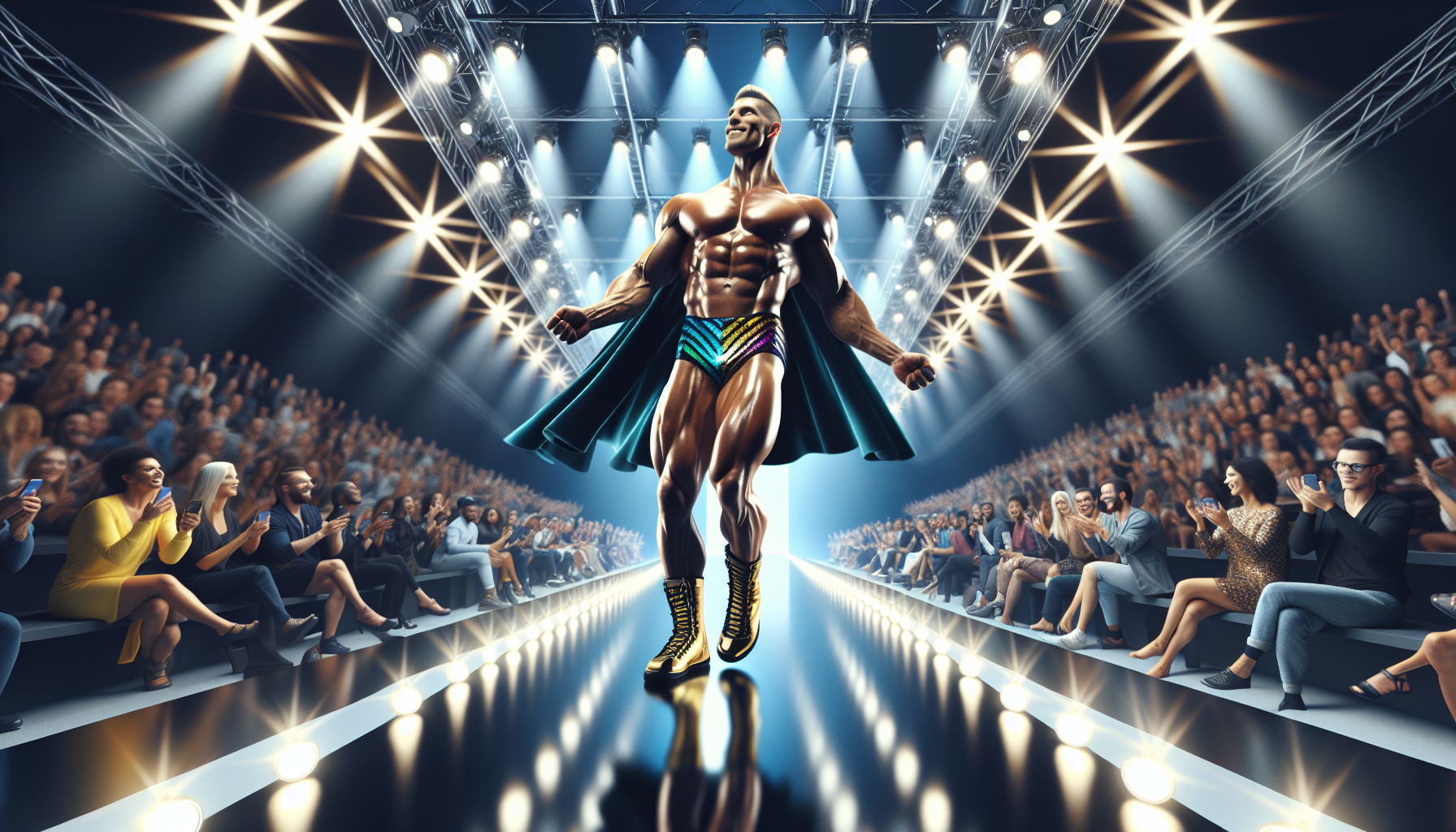 AEW Star Shines on the Runway at Atlanta Swim Week
