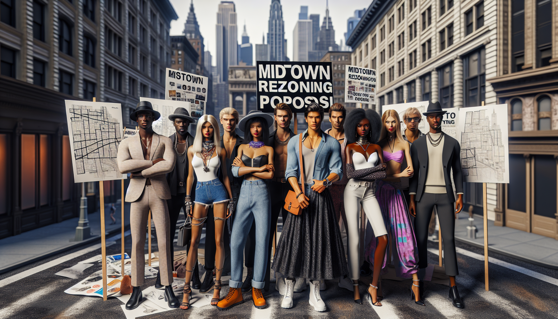 Fashion Industry Rallies Against Midtown Rezoning Proposal