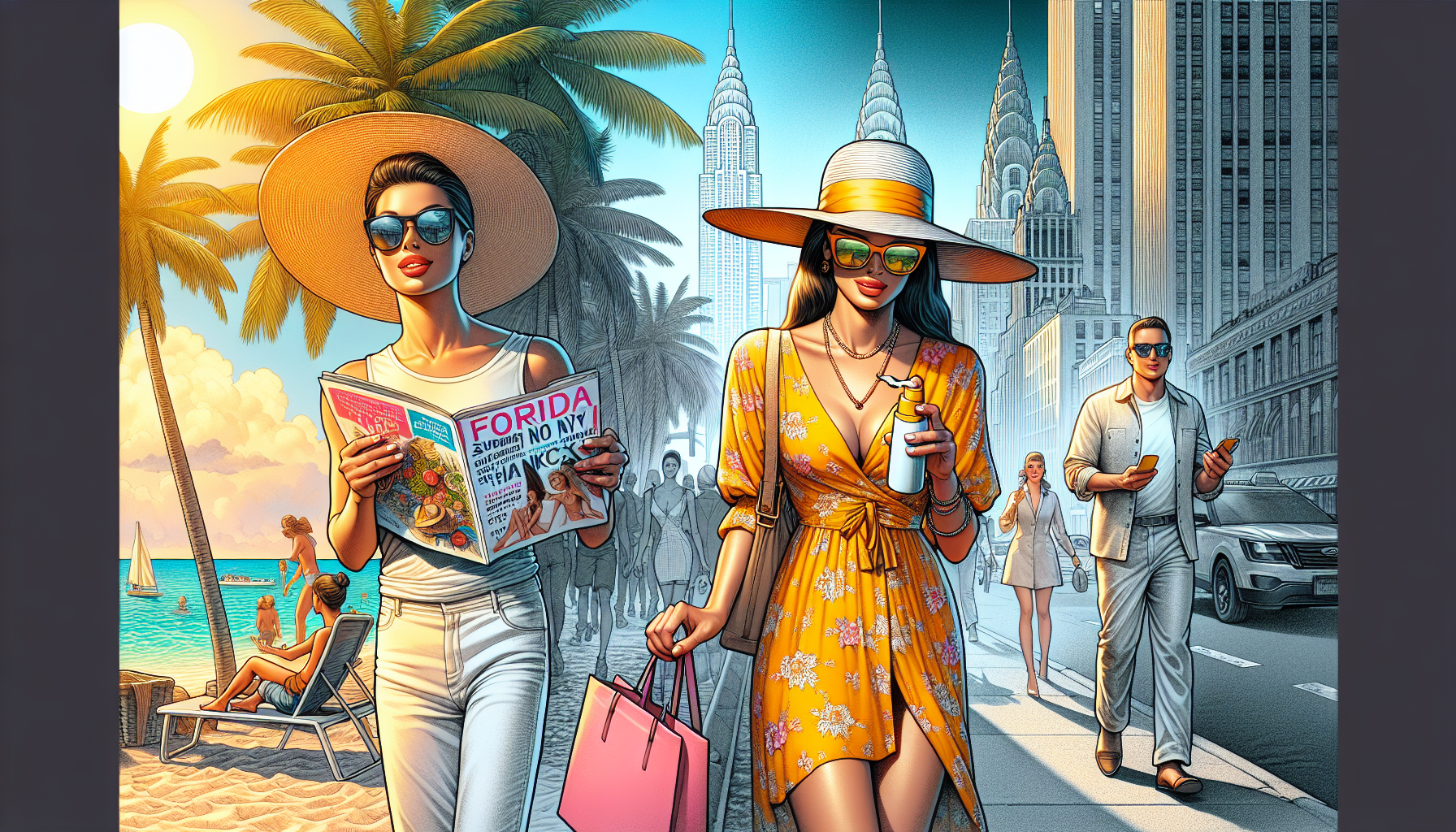 Florida to NYC: Summer Fashion and Beauty Hacks