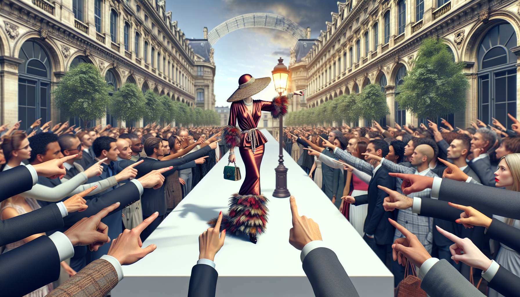 Kim Kardashian's Fans Spot Fashion Faux Pas in Paris