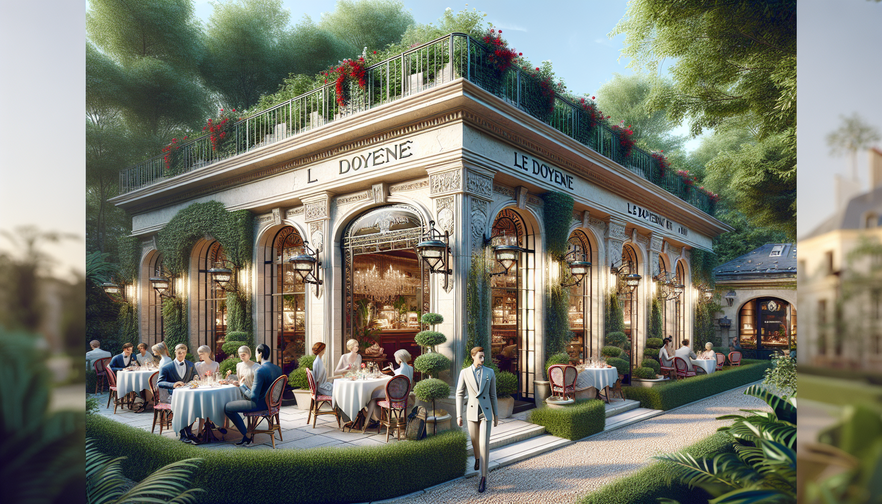 Le Doyenné: A Michelin-Starred Oasis for Parisian Fashion Aficionados
