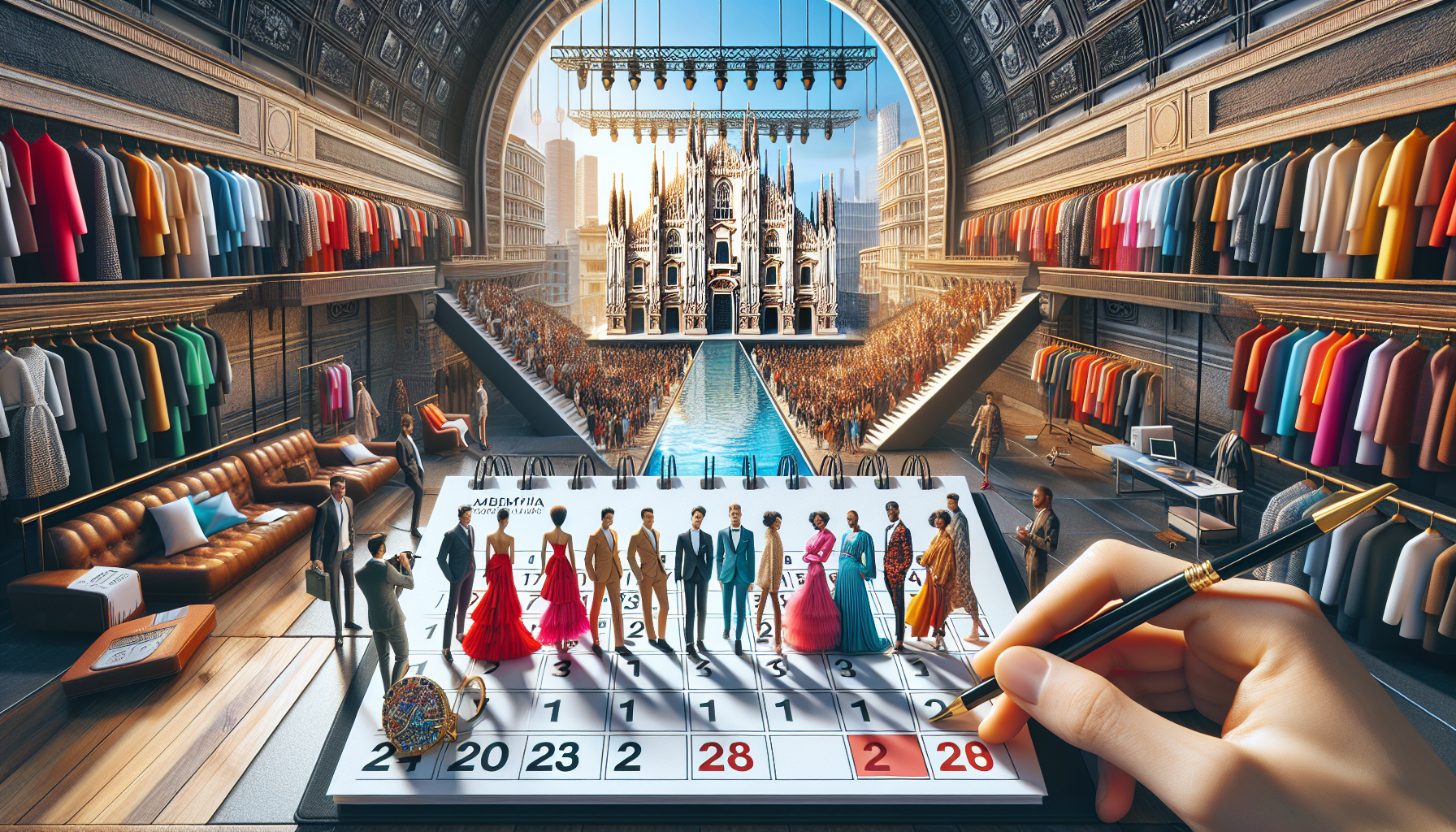 Milan Men's Fashion Week Spring 2026 Schedule Announced