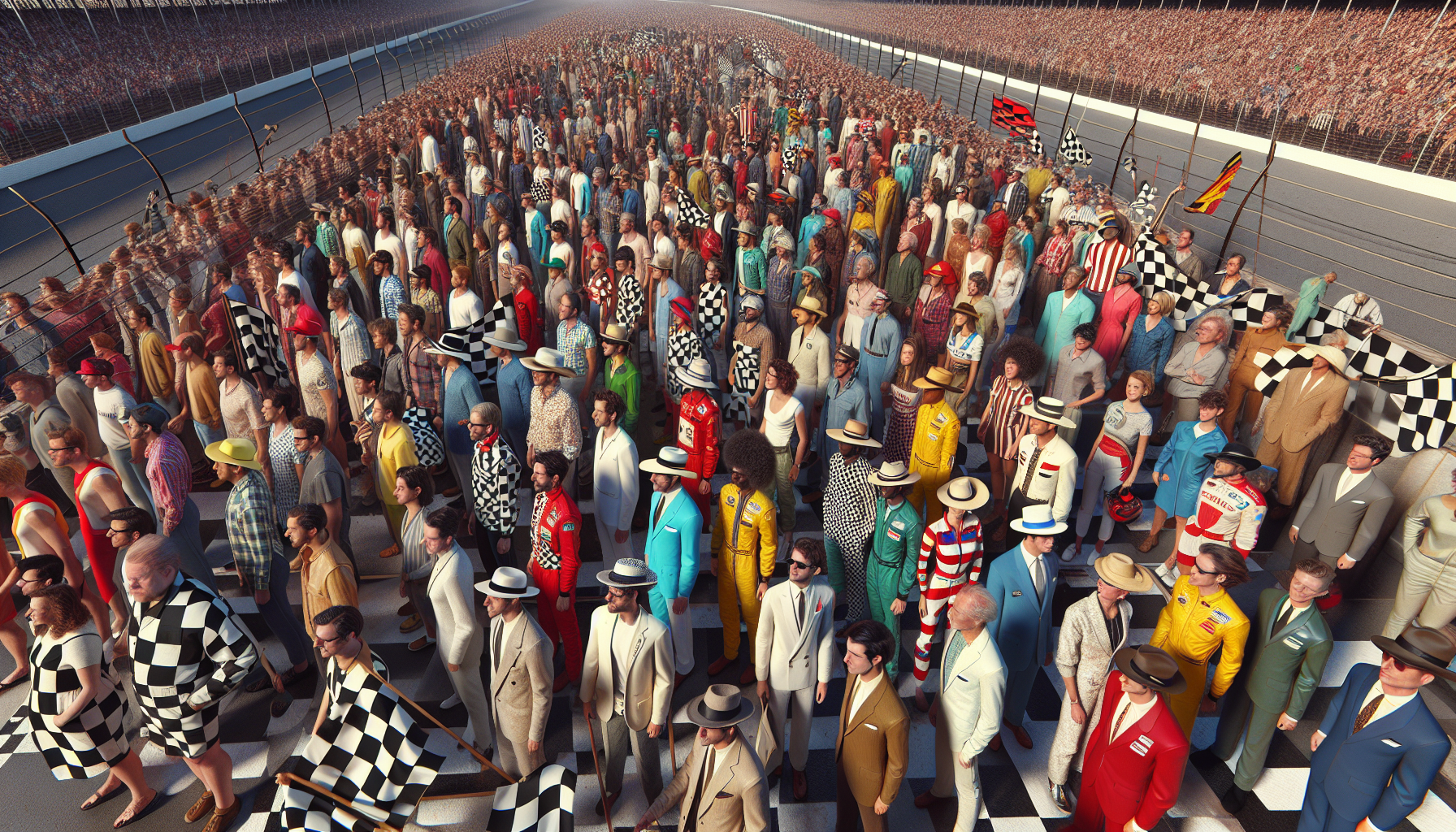 Race Day Fashion Highlights from the 109th Indy 500