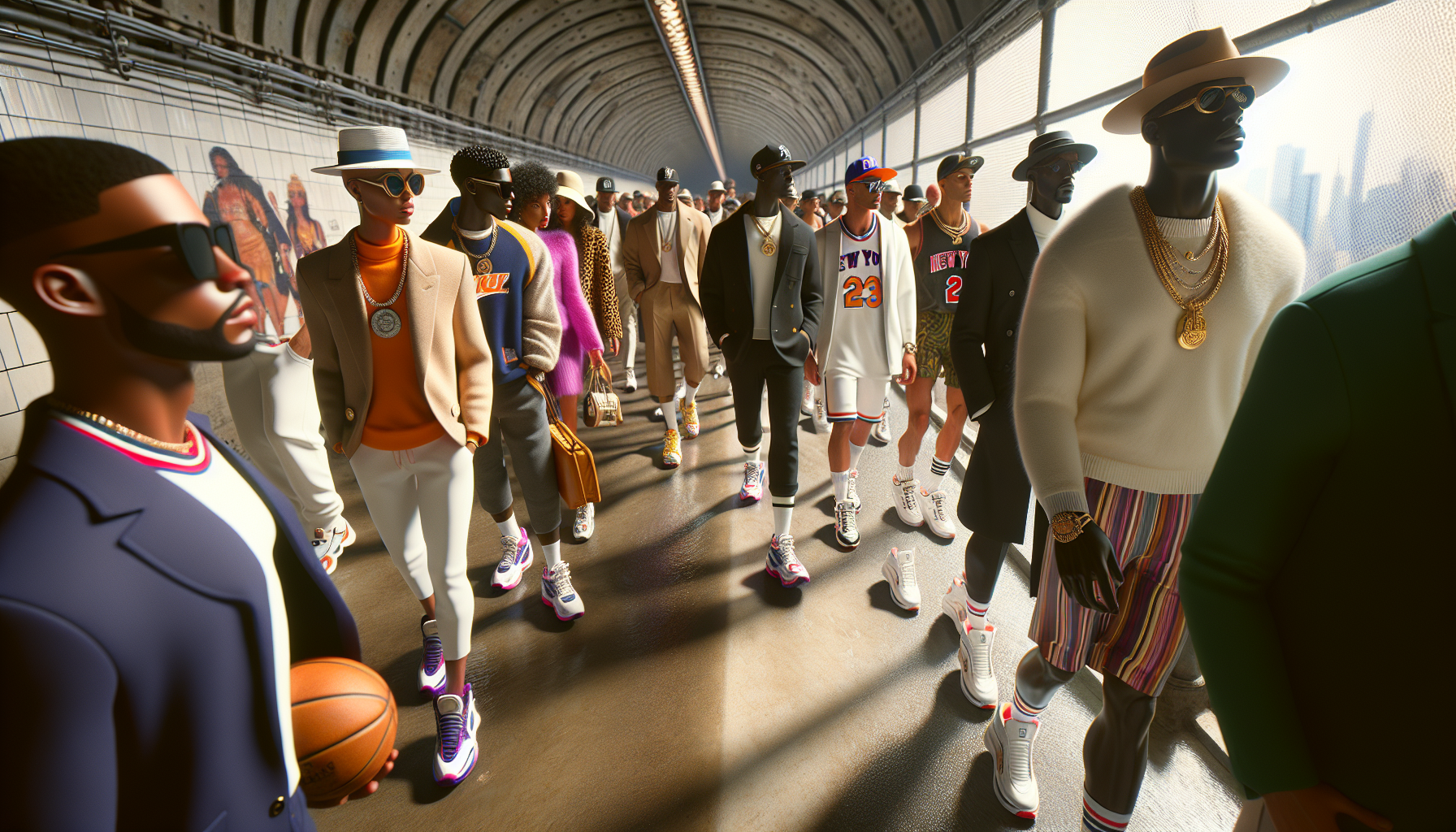 Stunning Styles from New York Liberty's Opening Day Tunnel Walk