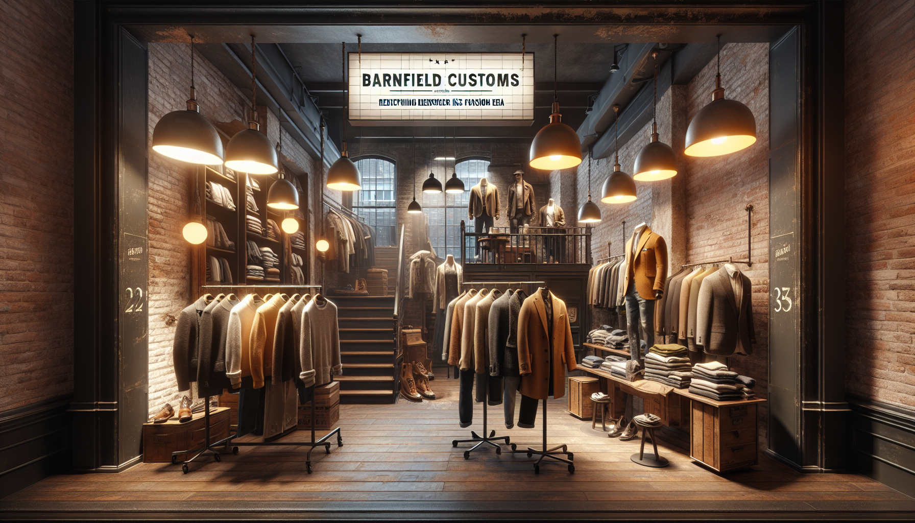 Barnfield Customs Redefines Menswear in Fast Fashion Era