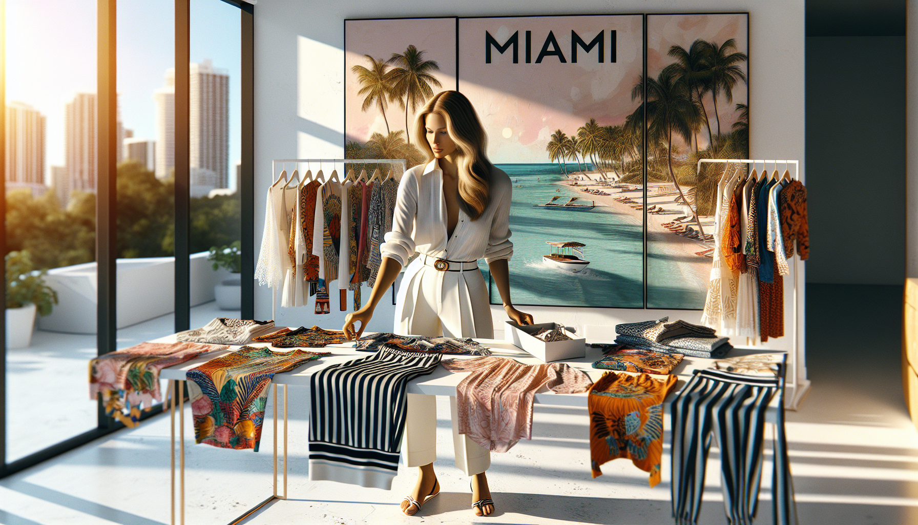 British Fashion Editor Creates 10-Week Miami Capsule Wardrobe