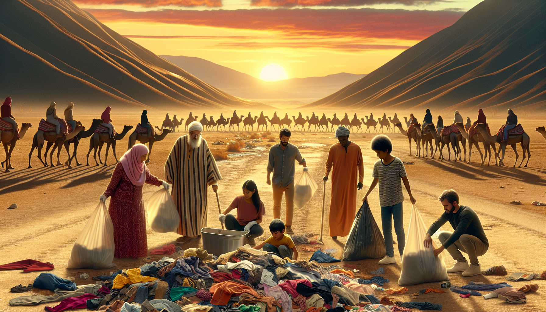 Chile Initiates Historic Desert Cleanup to Address Fast Fashion Waste