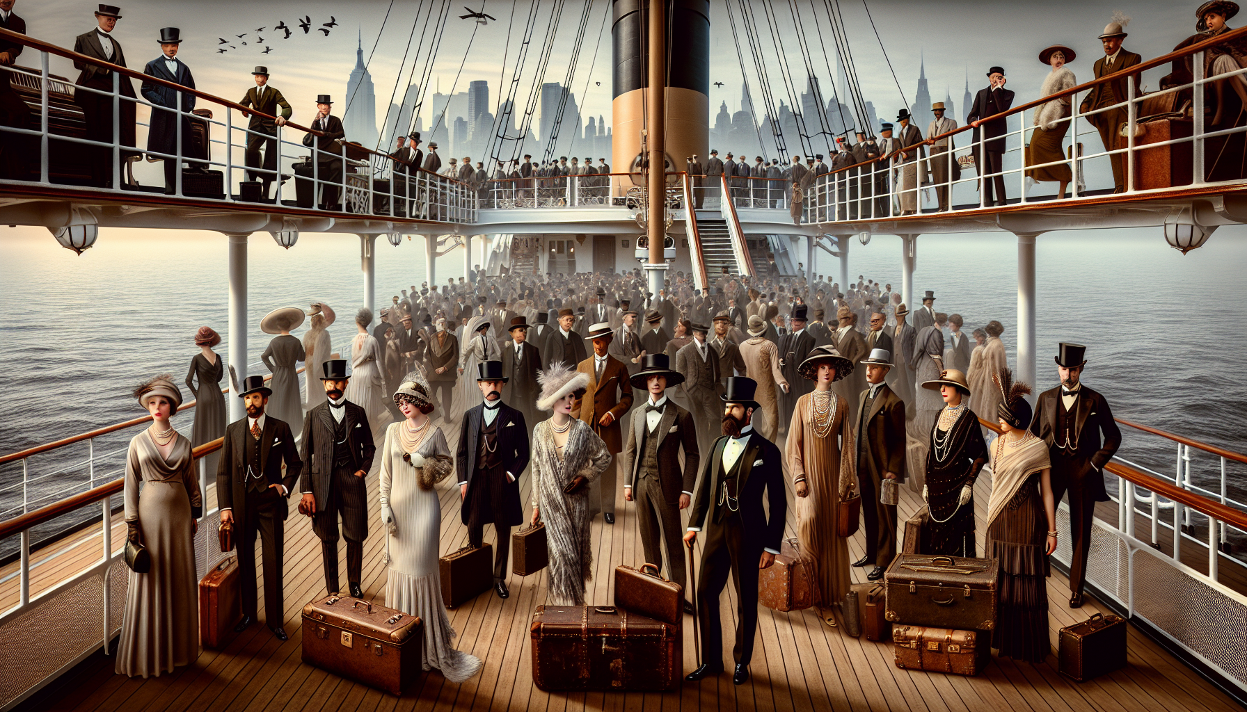 Cunard's Fashion Journey from New York to London