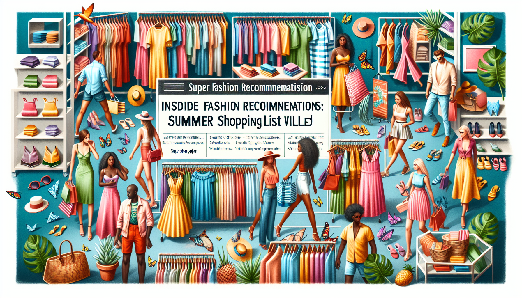 Insider Fashion Recommendations: Summer Shopping Lists Unveiled