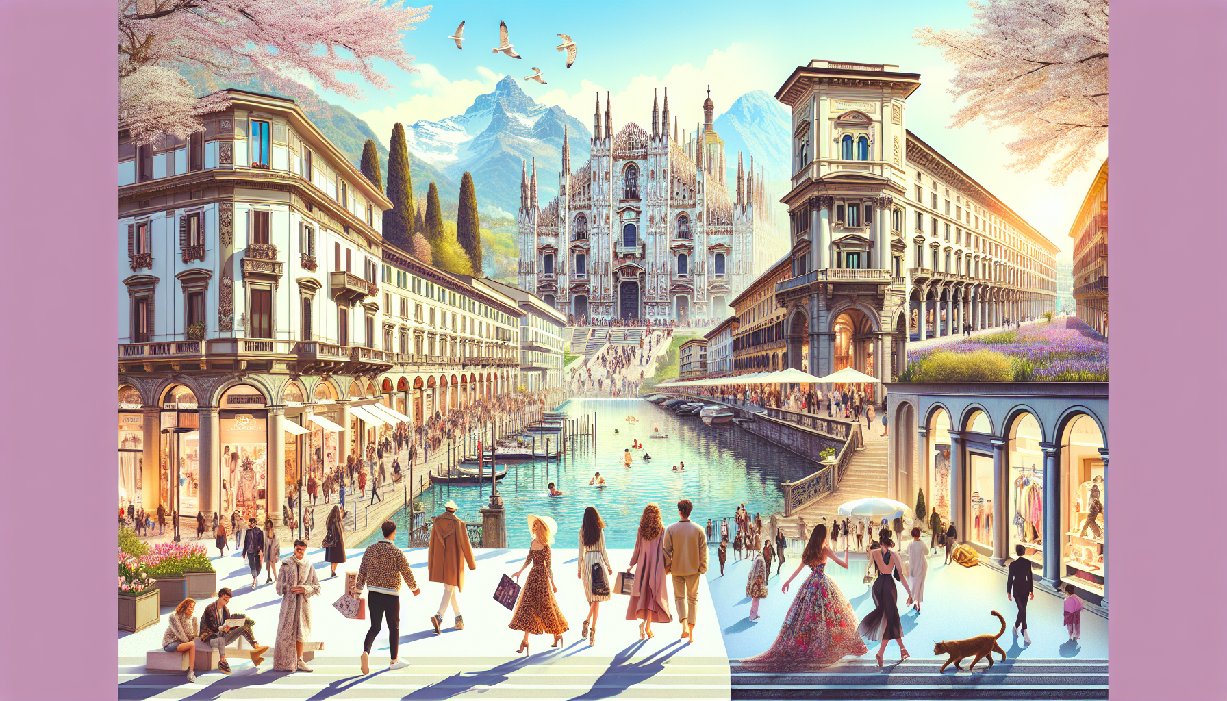 Springtime in Milan and Como: A Fusion of History and Fashion