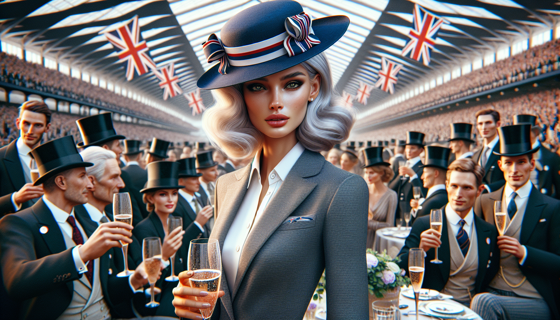 Styling a Pillbox Hat for Royal Ascot