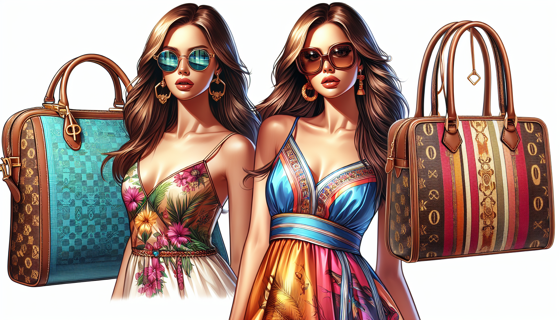 Rihanna's Summer Trend Trio Featuring Rare LV Bag