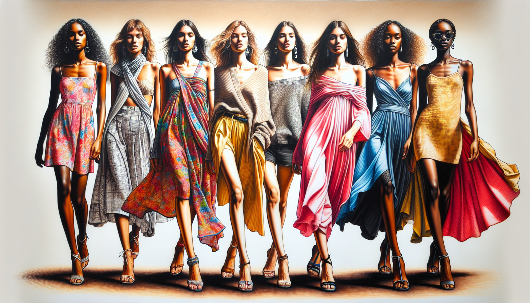 Swept Away: A Bold Transition in Summer-to-Fall Fashion