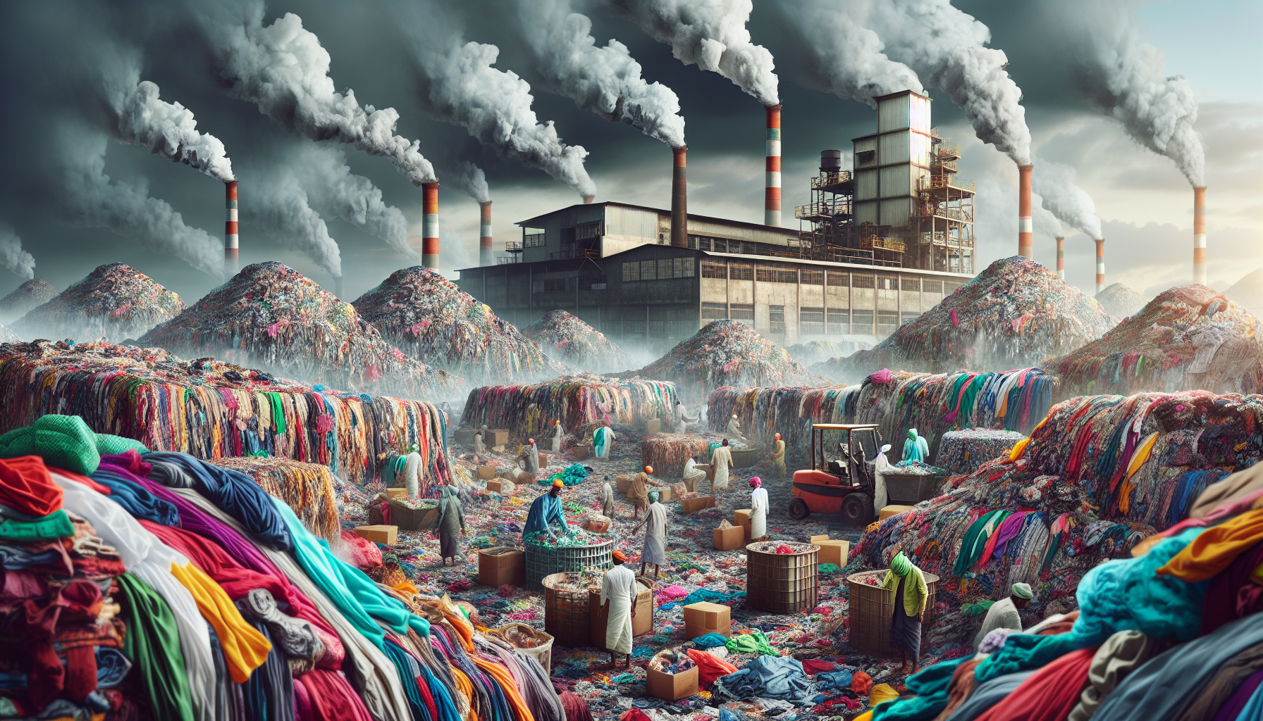The Hidden Dangers of Textile Recycling and Fast Fashion in India