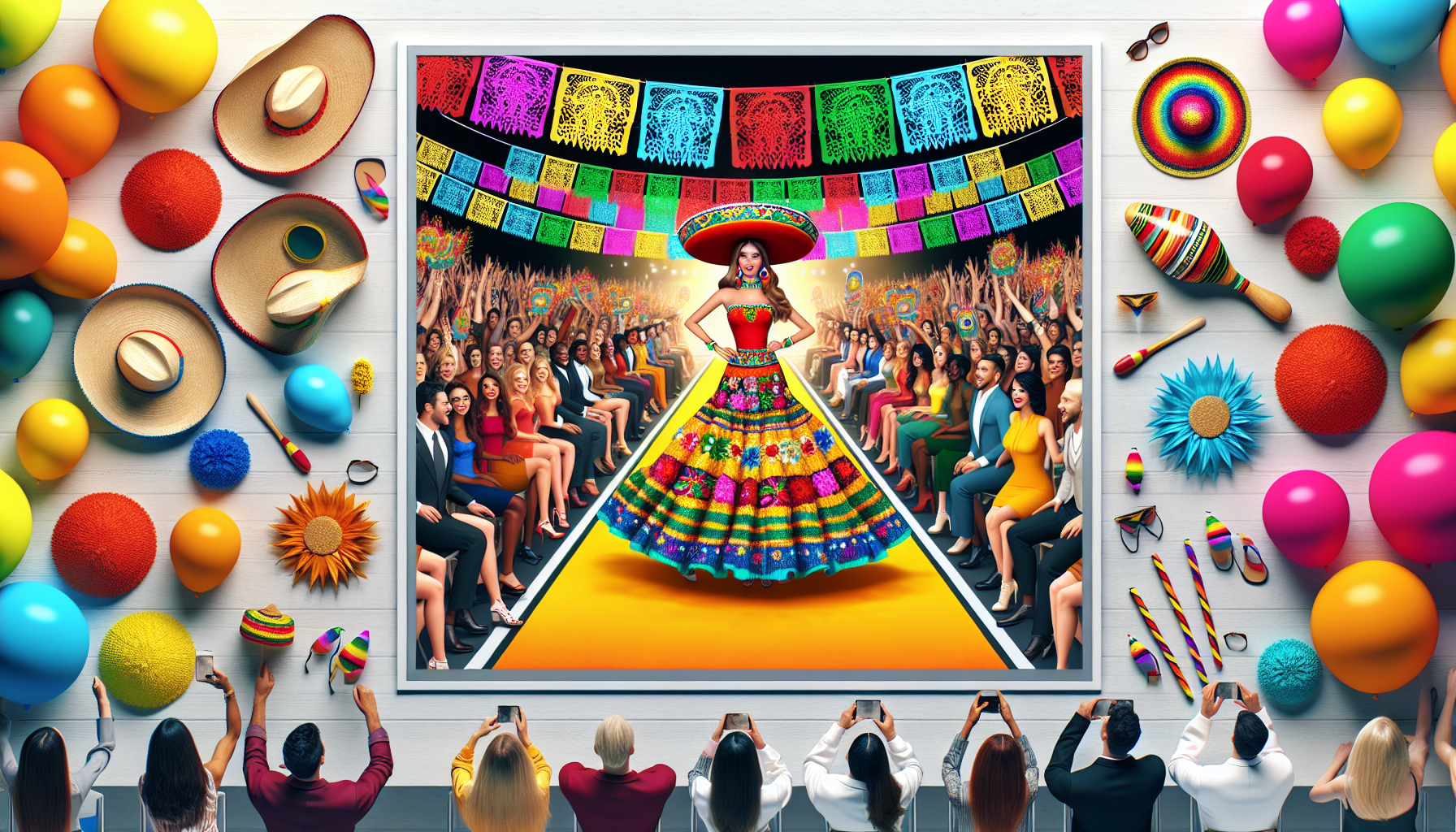 Theresa A. Mike Foundation's Mexican-Themed Fiesta and Fashion Show